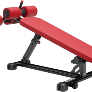 Adjustable decline bench