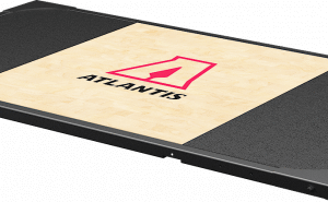 Platform With Hardwood Surface
