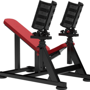 Incline dumbbell bench with pivots