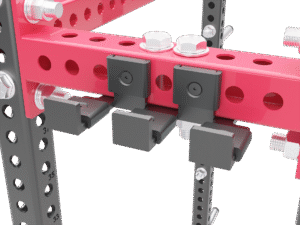 Double Hanging Bar Storage (Side-By-Side)
