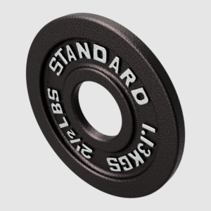 Economy Black Cast Iron Olympic Plate Set