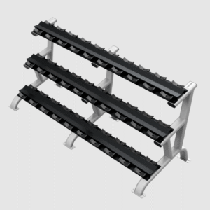 3 Tier 15 Pair Dumbbell Saddle Rack