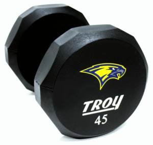 Urethane Logo T-Clog Dumbbell Set 5-50Lbs (5Lbs Incr.)