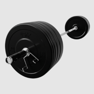 305Lb Olympic Bumper Plate Set W Bar & Collars