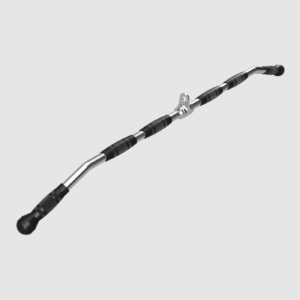 48" Lat Bar W/ Swivel And Rubber Grips