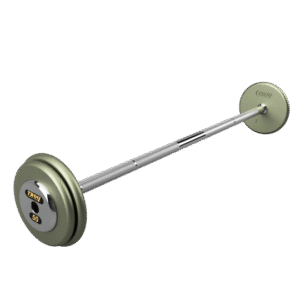 Pro-Style Straight Barbell 20-110 Lb Set (10 Lb Increments)