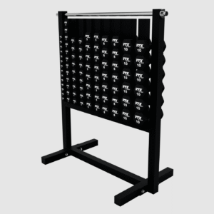 Rack W/ 43Prs Neoprene D/Bell