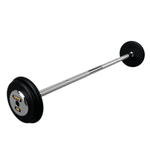 Pro-Style Straight Barbell 25-115 Lb Set (10 Lb Increments)