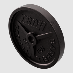 Premium Grade Fully Machined Black Olympic Plate - Wide Flange For Easy Lifting