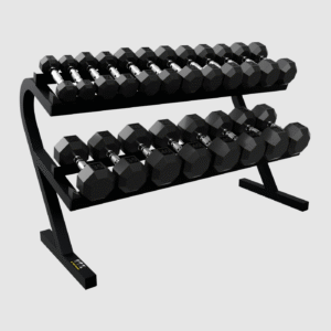 60" Deluxe 2 Tier Horiz Db Rack