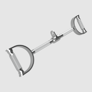 24" Straight Pro-Style Lat Bar W/ Forged Swivel- Solid New Ergo Handle.