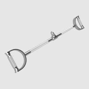 34" Straight Pro-Style Lat Bar W/ Forged Swivel- Solid New Ergo Handle.