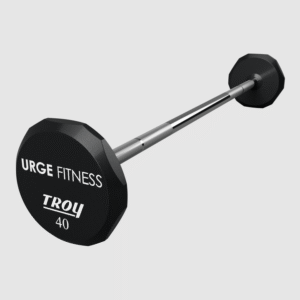 Urethane 12-Sided Logo Barbell Set, 20-110Lbs