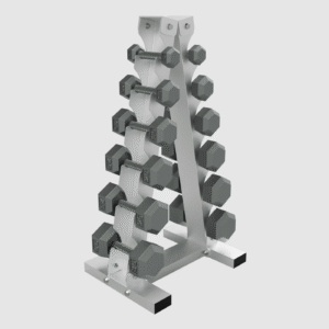 A-Frame Rack W/ Hex Cast Dbs