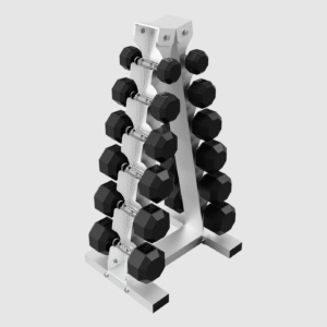 A-Frame Rack W/ Rubber Dbs